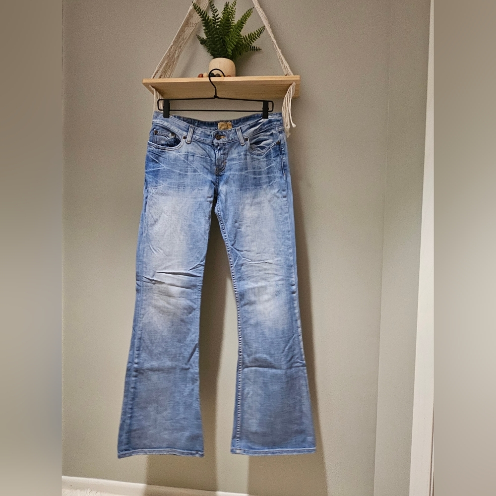 BKE STAR STRETCH FLARE JEANS